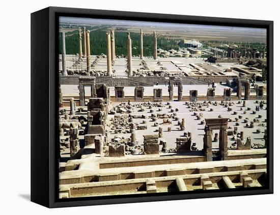 General View of the Palace, Achaemenain Period, 6th-5th Century BC-null-Framed Stretched Canvas