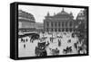 General View of the Paris Opera House, Late 19th Century-null-Framed Stretched Canvas
