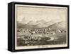 General View of the Persian Capital in the Eighteenth Century-null-Framed Stretched Canvas