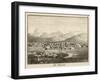 General View of the Persian Capital in the Eighteenth Century-null-Framed Art Print