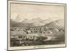 General View of the Persian Capital in the Eighteenth Century-null-Mounted Art Print