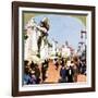 General view of the Pike at the World Fair, St Louis, Missouri, USA, 1904. Artist: Unknown-Unknown-Framed Giclee Print