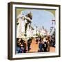 General view of the Pike at the World Fair, St Louis, Missouri, USA, 1904. Artist: Unknown-Unknown-Framed Giclee Print