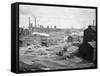 General View of the Republic Steel Plant-null-Framed Stretched Canvas