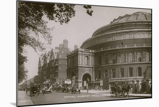 General View of the Royal Albert Hall-English Photographer-Mounted Photographic Print