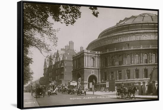 General View of the Royal Albert Hall-English Photographer-Framed Stretched Canvas