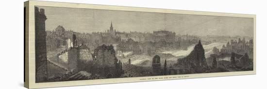 General View of the Ruins after the Great Fire at Boston-null-Stretched Canvas