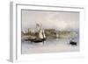 General View of the Ruins of Luxor, from the Nile-David Roberts-Framed Giclee Print