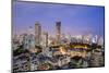 General View of the Skyline of Central Mumbai (Bombay), Maharashtra, India, Asia-Alex Robinson-Mounted Photographic Print