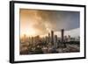 General View of the Skyline of Central Mumbai (Bombay), Maharashtra, India, Asia-Alex Robinson-Framed Photographic Print