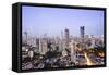 General View of the Skyline of Central Mumbai (Bombay), Maharashtra, India, Asia-Alex Robinson-Framed Stretched Canvas