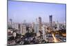 General View of the Skyline of Central Mumbai (Bombay), Maharashtra, India, Asia-Alex Robinson-Mounted Photographic Print