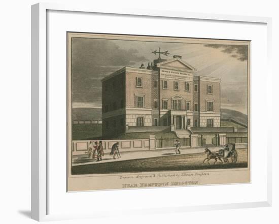 General View of the Sussex County Hospital-Ian Bruce-Framed Giclee Print