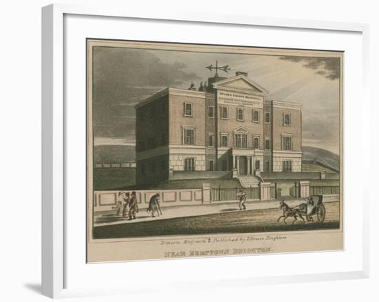 General View of the Sussex County Hospital-Ian Bruce-Framed Giclee Print