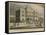 General View of the Sussex County Hospital-Ian Bruce-Framed Stretched Canvas