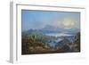 General View of the Town and Lake of Lucerne; Vue Generale De La Ville Et Du Lac De Lucerne-Louis Bleuler-Framed Giclee Print