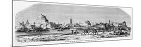 General View of the Town, Seen from the Farther Bank of the Tigris-null-Mounted Premium Giclee Print