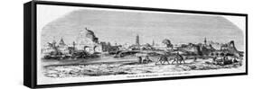 General View of the Town, Seen from the Farther Bank of the Tigris-null-Framed Stretched Canvas