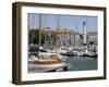 General View of the Yatch Basin and Lighthouse, La Rochelle, Charente-Maritime, France, Europe-Peter Richardson-Framed Photographic Print