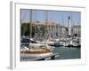 General View of the Yatch Basin and Lighthouse, La Rochelle, Charente-Maritime, France, Europe-Peter Richardson-Framed Photographic Print