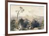 General View of Uxmal, Taken from the Archway of Las Monjas, Looking South, from 'Views of…-Frederick Catherwood-Framed Giclee Print