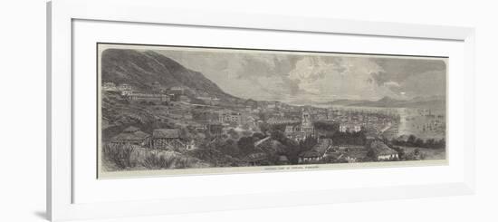 General View of Victoria, Hong-Kong-null-Framed Premium Giclee Print