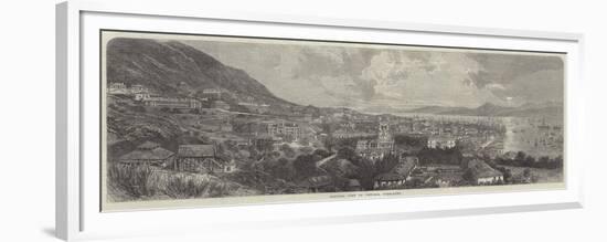 General View of Victoria, Hong-Kong-null-Framed Premium Giclee Print