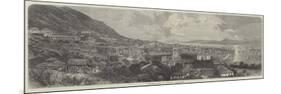 General View of Victoria, Hong-Kong-null-Mounted Premium Giclee Print