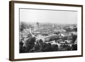 General View of Vilnius, Lithuania-null-Framed Photographic Print