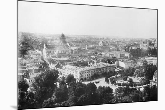 General View of Vilnius, Lithuania-null-Mounted Photographic Print