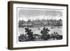 General View of Warszawa, Seen across the Vistula-null-Framed Art Print