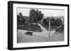 General View of Watsonville Plaza - Watsonville, CA-Lantern Press-Framed Art Print