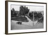 General View of Watsonville Plaza - Watsonville, CA-Lantern Press-Framed Art Print