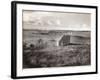 General View Roman Ruins in Countryside-null-Framed Photographic Print