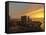 General View Showing Sunset Over Tripoli City-null-Framed Stretched Canvas