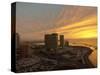 General View Showing Sunset Over Tripoli City-null-Stretched Canvas