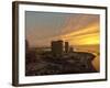 General View Showing Sunset Over Tripoli City-null-Framed Photographic Print