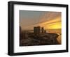 General View Showing Sunset Over Tripoli City-null-Framed Photographic Print