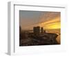 General View Showing Sunset Over Tripoli City-null-Framed Photographic Print