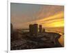 General View Showing Sunset Over Tripoli City-null-Framed Photographic Print