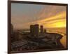 General View Showing Sunset Over Tripoli City-null-Framed Photographic Print