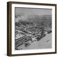 General View Showing the Abadan Oil Refinery-Dmitri Kessel-Framed Photographic Print