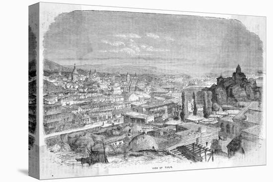 General View : Tiflis on the Kura River Is Now known as Tbilisi-null-Stretched Canvas