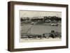 General View with Grand Hotel, Aswan, Egypt-null-Framed Photographic Print