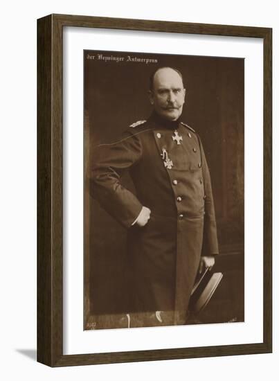 General Von Haeseler-null-Framed Photographic Print