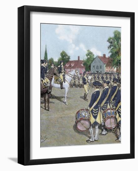 General Washington's Army in New York on July 9, 1776 by Howard Pyle, 1892-Prisma Archivo-Framed Photographic Print