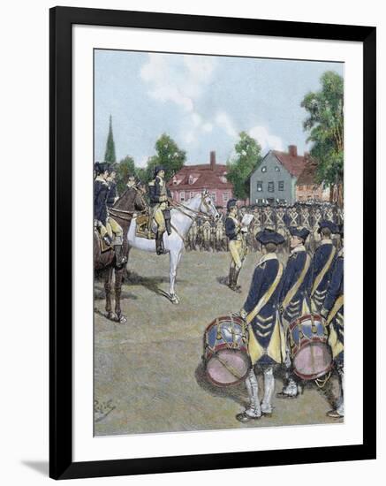 General Washington's Army in New York on July 9, 1776 by Howard Pyle, 1892-Prisma Archivo-Framed Photographic Print