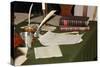 General Washington's Desk at His Winter Camp Headquarters in Valley Forge, Pennsylvania-null-Stretched Canvas