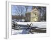 General Washington's Headquarters at Valley Forge during Winter Encampment, Pennsylvania-null-Framed Photographic Print