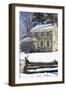 General Washington's Headquarters at Valley Forge during Winter Encampment, Pennsylvania-null-Framed Giclee Print